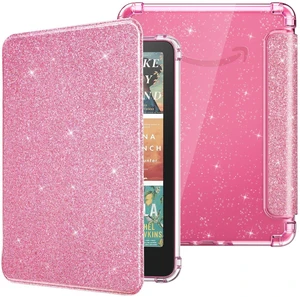 Case for 7" Kindle Paperwhite 12th Gen & Colorsoft 2024, Glitter Pink | Scratch-Proof, Sparkly Clear Back, Full Protection, Light Shell, Auto Wake/Sleep,for Kindle Paperwhite & Colorsoft 2024/2025 Case for 7" Kindle Paperwhite 12th Gen & Colorsoft 2024, Glitter Pink | Scratch-Proof, Sparkly Clear Back, Full Protection, Light Shell, Auto Wake/Sleep,for Kindle Paperwhite & Colorsoft 2024/2025