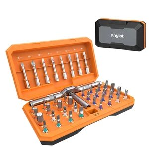42 in 1 Magnetic Screwdriver Set, Ratchet Screwdriver Set with Case. | S2 Steel Bits, T Handle Ratchet Screwdriver for Electronics and DIY, Great Christmas Gift for Men & DIY Lovers (Orange) 42 in 1 Magnetic Screwdriver Set, Ratchet Screwdriver Set with Case. | S2 Steel Bits, T Handle Ratchet Screwdriver for Electronics and DIY, Great Christmas Gift for Men & DIY Lovers (Orange)
