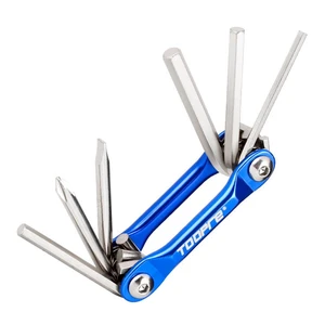 Bike Multi-Tool Mini Multitool Kit | 6 in 1 Lightweight Stainless Steel Tool With 3/4/5/6mm Hex Key and Phillips Screwdriver for Mountain Bicycle Road Bike MTB Bike Multi-Tool Mini Multitool Kit | 6 in 1 Lightweight Stainless Steel Tool With 3/4/5/6mm Hex Key and Phillips Screwdriver for Mountain Bicycle Road Bike MTB