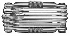 Multi Tool M 10 Nickel | Crankbrothers Multi-10 Mini Bike Tool | Stainless Steel, Compact & Versatile Multi Tool M 10 Nickel | Crankbrothers Multi-10 Mini Bike Tool | Stainless Steel, Compact & Versatile