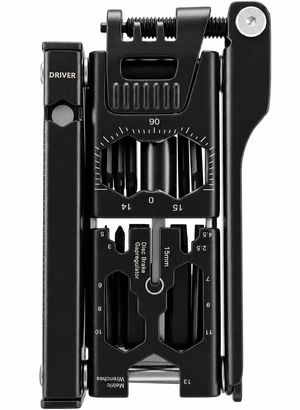 38-in-1 Bike Multitool Portable Magnetic Bike Repair Tool Set with Tire Levers, Chain Cutter, Hex Wrenches, Spoke Wrenches, Box Spanner, Bottle Opener, and Includes Storage Bag 38-in-1 Bike Multitool Portable Magnetic Bike Repair Tool Set with Tire Levers, Chain Cutter, Hex Wrenches, Spoke Wrenches, Box Spanner, Bottle Opener, and Includes Storage Bag