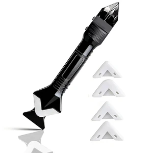 Caulk Remover Tool set 3 in 1Silicone Caulking Sealant Smoothing | 5 Interchangeable Pads, Non-Slip Push-Pull Design for Bathroom, Kitchen, Tile,bathroom, Window, Sink Caulk Remover Tool set 3 in 1Silicone Caulking Sealant Smoothing | 5 Interchangeable Pads, Non-Slip Push-Pull Design for Bathroom, Kitchen, Tile,bathroom, Window, Sink