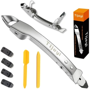 Caulking Tool Kit Stainless Steel Grout Removal Tool,4 in 1 Tile Caulk Tool | Remover Tool,Silicone Scraper,Caulk Finishing Tools,for Kitchen,Bathroom,Floor, Sealant Caulking,Window,Sink Joint Caulking Tool Kit Stainless Steel Grout Removal Tool,4 in 1 Tile Caulk Tool | Remover Tool,Silicone Scraper,Caulk Finishing Tools,for Kitchen,Bathroom,Floor, Sealant Caulking,Window,Sink Joint