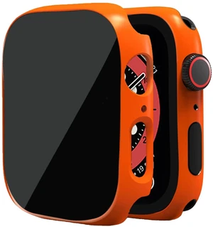 for Apple Watch Series 11/10 46mm Privacy Screen Protector Case | Hard PC,Scratchproof, Anti-bubble 2 Pack Protective Cover for iWatch Series 11/10, Orange for Apple Watch Series 11/10 46mm Privacy Screen Protector Case | Hard PC,Scratchproof, Anti-bubble 2 Pack Protective Cover for iWatch Series 11/10, Orange