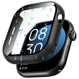 IP67 Waterproof Case with Glass for Apple Watch Series 11/10 46mm | Water-Resistant & Anti-Fog, Tempered Glass Screen Protector Hard PC Cover for iWatch Series 11 46 mm, Sensitive Touch IP67 Waterproof Case with Glass for Apple Watch Series 11/10 46mm | Water-Resistant & Anti-Fog, Tempered Glass Screen Protector Hard PC Cover for iWatch Series 11 46 mm, Sensitive Touch