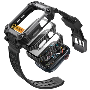 3-in-1 for Apple Watch Series 11/10 46mm Case with Band, Black | with 2 Pack Covers & Tempered Glass Screen Protector, Versatile Heavy Duty Protection for Men Construction & Outdoor Sports 3-in-1 for Apple Watch Series 11/10 46mm Case with Band, Black | with 2 Pack Covers & Tempered Glass Screen Protector, Versatile Heavy Duty Protection for Men Construction & Outdoor Sports