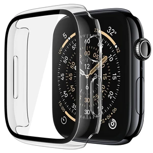 2-Pack Case with Screen Protector for 46mm Apple Watch Series 12 | Cover with Tempered Glass for 12, Ultra-Sensitive Touch Shockproof Protection, Clear Transparent 2-Pack Case with Screen Protector for 46mm Apple Watch Series 12 | Cover with Tempered Glass for 12, Ultra-Sensitive Touch Shockproof Protection, Clear Transparent