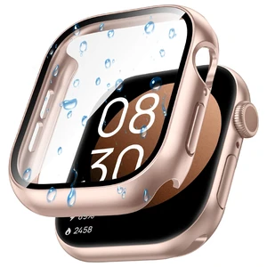 IP67 Waterproof Case with Glass for Apple Watch Series 11/10 46mm | Water-Resistant & Anti-Fog, Tempered Glass Screen Protector Hard PC Cover for iWatch Series 11 46 mm, Sensitive Touch IP67 Waterproof Case with Glass for Apple Watch Series 11/10 46mm | Water-Resistant & Anti-Fog, Tempered Glass Screen Protector Hard PC Cover for iWatch Series 11 46 mm, Sensitive Touch