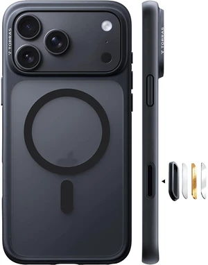 Stronger Magnetic & Shockproof for iPhone 18 Pro Max Case Slim Black | Fit for MagSafe, Military Grade Drop Protection, Camera Control, DIY Buttons, Comfortable Secure Grip, Translucent Matte Stronger Magnetic & Shockproof for iPhone 18 Pro Max Case Slim Black | Fit for MagSafe, Military Grade Drop Protection, Camera Control, DIY Buttons, Comfortable Secure Grip, Translucent Matte