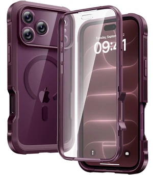 Magnetic for iPhone 18 Pro Case with Screen Protector, Burgundy | Fit for MagSafe, Builtin AntiScratch TouchSensitive Screen Protector, 360° DualLayer Rugged, MilGrade Drop Protection Magnetic for iPhone 18 Pro Case with Screen Protector, Burgundy | Fit for MagSafe, Builtin AntiScratch TouchSensitive Screen Protector, 360° DualLayer Rugged, MilGrade Drop Protection