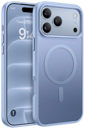Magnetic for iPhone 18 Pro Case 6.3,Translucent Matte, Glacier | Compatible with MagSafe, Military-Grade Protection, Anti-Fingerprint, Rugged Shockproof Protective, Slim Thin Phone Case Magnetic for iPhone 18 Pro Case 6.3,Translucent Matte, Glacier | Compatible with MagSafe, Military-Grade Protection, Anti-Fingerprint, Rugged Shockproof Protective, Slim Thin Phone Case