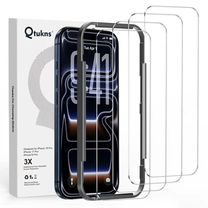 4 Pack Screen Protector for iPhone 18 Pro, HD Clear Tempered Glass | 9H+ Hardness, Bubble Free, 3X Shatterproof Glass Film, Sensitive Touch, Case Friendly, Easy Installation Tool 4 Pack Screen Protector for iPhone 18 Pro, HD Clear Tempered Glass | 9H+ Hardness, Bubble Free, 3X Shatterproof Glass Film, Sensitive Touch, Case Friendly, Easy Installation Tool