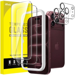 Screen Protector + Camera Lens Protector for iPhone 18 Pro, 2+2 Pack | Scratch Resistant, 9H+ Tempered Glass Film, Anti-Fingerprint, High Clarity, Easy Installation Screen Protector + Camera Lens Protector for iPhone 18 Pro, 2+2 Pack | Scratch Resistant, 9H+ Tempered Glass Film, Anti-Fingerprint, High Clarity, Easy Installation