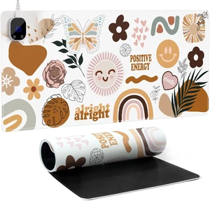 Sticker Heated Desk Mat, 31.5"x13" Keyboard Mat for Workspace | Heated Desk Pad with 4 Heating Levels and Electric Hand Warmer, Aesthetic Warm Mousepad for Office Home Dorm Workspace Sticker Heated Desk Mat, 31.5"x13" Keyboard Mat for Workspace | Heated Desk Pad with 4 Heating Levels and Electric Hand Warmer, Aesthetic Warm Mousepad for Office Home Dorm Workspace