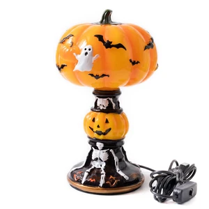 Stained Pumpkin Lamp | Handcrafted Resin LED Jack-O-Lantern Table Lamp, USB Plug In Warm Glow Decor Light for Bedroom Mantel Halloween Party Stained Pumpkin Lamp | Handcrafted Resin LED Jack-O-Lantern Table Lamp, USB Plug In Warm Glow Decor Light for Bedroom Mantel Halloween Party