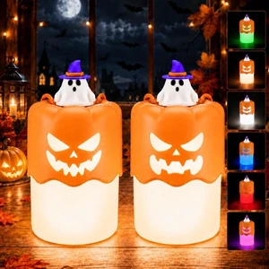 Rechargeable Halloween Pumpkin Lantern Light Collapsible Jack O Lantern | Battery Operated Pumpkin Lantern with Lanyard - Halloween Party Favor Decoration Outdoor Light up Pumpkin for Halloween Party Rechargeable Halloween Pumpkin Lantern Light Collapsible Jack O Lantern | Battery Operated Pumpkin Lantern with Lanyard - Halloween Party Favor Decoration Outdoor Light up Pumpkin for Halloween Party