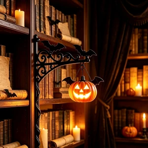 Pumpkin Library Lantern Mini Bookshelf Lamp LED Book Nook Shelf Decor | Spooky Pumpkin Book Nook Light, Cozy Warm LED Bookshelf Decor for Reading Nook, Unique Gift for Book Lovers, Halloween Decor Pumpkin Library Lantern Mini Bookshelf Lamp LED Book Nook Shelf Decor | Spooky Pumpkin Book Nook Light, Cozy Warm LED Bookshelf Decor for Reading Nook, Unique Gift for Book Lovers, Halloween Decor