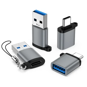 USB to USB C Adapter 4-Pack,5Gbps USB 3.0 Type C OTG Charger Converter,Grey | USB C Male to USB A Female & USB A Male to USB C Female Adapter for iPhone 17/16,Samsung Galaxy S26 Ultra S25 Z Fold USB to USB C Adapter 4-Pack,5Gbps USB 3.0 Type C OTG Charger Converter,Grey | USB C Male to USB A Female & USB A Male to USB C Female Adapter for iPhone 17/16,Samsung Galaxy S26 Ultra S25 Z Fold