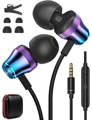Wired Earbuds for Chromebook Laptop PC,3.5mm in Ear Headphones for Kindle | Fire HD 10,8,8 Plus,7 Tablet,Noise Cancelling Ear Buds Plug in Audio Jack Mic Volume Control for Samsung A15 A14 for Moto G Wired Earbuds for Chromebook Laptop PC,3.5mm in Ear Headphones for Kindle | Fire HD 10,8,8 Plus,7 Tablet,Noise Cancelling Ear Buds Plug in Audio Jack Mic Volume Control for Samsung A15 A14 for Moto G