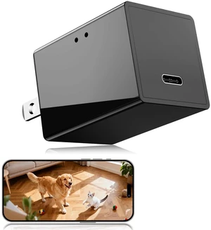 1080p HD Wireless WiFi Charger Indoor Camera for Home Security with 2.4G/5G WiFi,App Control & Motion Detection,Wide-Angle 150° Phone Charger Camera with Night Vision & Loop Recording 1080p HD Wireless WiFi Charger Indoor Camera for Home Security with 2.4G/5G WiFi,App Control & Motion Detection,Wide-Angle 150° Phone Charger Camera with Night Vision & Loop Recording