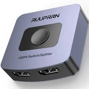 HDMI Switch 2 in 1 Out, 4K60Hz Bidirectional Switcher 1 in 2 Out | Multi HDMI Splitter with 3D HDR HDCP Dolby, Monitor Switch for 2 Computers, AB Selector Box for TV Laptop Roku Gaming Console HDMI Switch 2 in 1 Out, 4K60Hz Bidirectional Switcher 1 in 2 Out | Multi HDMI Splitter with 3D HDR HDCP Dolby, Monitor Switch for 2 Computers, AB Selector Box for TV Laptop Roku Gaming Console