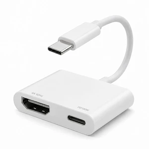 USB C to HDMI Adapter 4K@60Hz with 100W PD Charging, USB-C to HDMI Converter for Monitor, TV, Projector, Plug & Play Type-C HDMI Adapter Compatible with MacBook Pro/Air, iPad Pro, Samsung, Dell XPS USB C to HDMI Adapter 4K@60Hz with 100W PD Charging, USB-C to HDMI Converter for Monitor, TV, Projector, Plug & Play Type-C HDMI Adapter Compatible with MacBook Pro/Air, iPad Pro, Samsung, Dell XPS