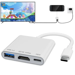 USB-C to HDMI Adapter for iPhone 15/16/17 to TV, 4K@120Hz Ultra HD Display with HDMI 2.1, 100W PD Charging & USB Port, Travel Adapter for MacBook/iPad/Samsung Galaxy/Switch 2 USB-C to HDMI Adapter for iPhone 15/16/17 to TV, 4K@120Hz Ultra HD Display with HDMI 2.1, 100W PD Charging & USB Port, Travel Adapter for MacBook/iPad/Samsung Galaxy/Switch 2