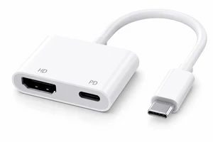 USB C to HDTV Adapter for TV, Type C to HDTV Adapter with 100W PD 4K@60Hz | Fast Charging, Digital AV Converter compatible with iPhone 18/17/16/15 pro&max, iPad Pro, Samsung, Monitor and Projector USB C to HDTV Adapter for TV, Type C to HDTV Adapter with 100W PD 4K@60Hz | Fast Charging, Digital AV Converter compatible with iPhone 18/17/16/15 pro&max, iPad Pro, Samsung, Monitor and Projector