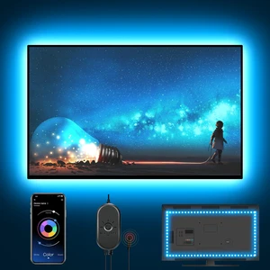 LED Lights for TV, 13.2ft TV LED Backlight for 32-65 Inch, RGB LED Strip Lights Behind TV, APP Remote Control Music Sync TV Led Lights for Bedroom LED Lights for TV, 13.2ft TV LED Backlight for 32-65 Inch, RGB LED Strip Lights Behind TV, APP Remote Control Music Sync TV Led Lights for Bedroom