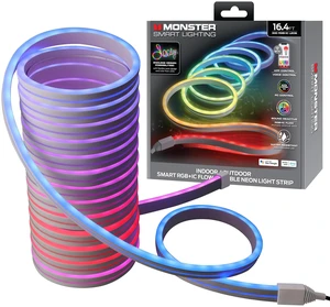 MOW71005ICM 16.4 Ft. RGB + IC Flow Flexible Neon Outdoor LED Smart Light Strip MOW71005ICM 16.4 Ft. RGB + IC Flow Flexible Neon Outdoor LED Smart Light Strip