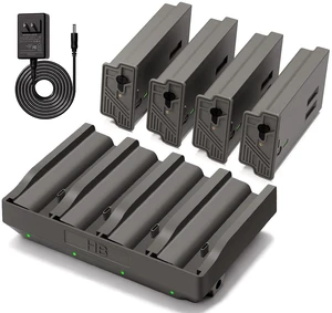 4PCS Upgraded 6000mAh Battery Pack with 4 Port Battery Charger for Reveal Camera Enhanced Solar Charging Battery Compatible with Hunting Trail Camera Reveal Ultra, X Gen 3.0, Pro 3.0, X, X Pro, X Gen 4PCS Upgraded 6000mAh Battery Pack with 4 Port Battery Charger for Reveal Camera Enhanced Solar Charging Battery Compatible with Hunting Trail Camera Reveal Ultra, X Gen 3.0, Pro 3.0, X, X Pro, X Gen