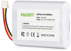 7500mAh 300-10186 Replacement Battery for ADT Command Smart Security Panel, 3.6V Easy to Install, Perfectly Compatible with ADT5AIO-1, ADT5AIO-2, ADT5AIO-3, ADT7AIO-1, 2X16 AIO, ADT2X16AIO-1, ADT2X16A 7500mAh 300-10186 Replacement Battery for ADT Command Smart Security Panel, 3.6V Easy to Install, Perfectly Compatible with ADT5AIO-1, ADT5AIO-2, ADT5AIO-3, ADT7AIO-1, 2X16 AIO, ADT2X16AIO-1, ADT2X16A
