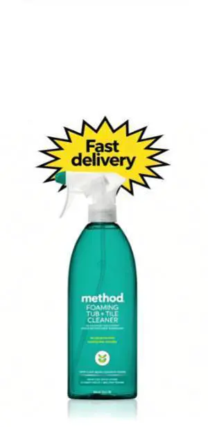 Method Eucalyptus Mint Foaming Bathroom Cleaner, 28 Fl Oz Method Eucalyptus Mint Foaming Bathroom Cleaner, 28 Fl Oz