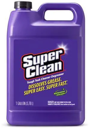 Super Clean Tough Task Cleaner-Degreaser - 1 Gallon | 128 Fluid Ounces Super Clean Tough Task Cleaner-Degreaser - 1 Gallon | 128 Fluid Ounces