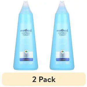 (2 pack) Method Antibacterial Toilet Bowl Cleaner, Spearmint Fragrance, 24 fl oz (2 pack) Method Antibacterial Toilet Bowl Cleaner, Spearmint Fragrance, 24 fl oz