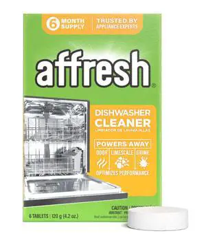 Affresh Dishwasher Cleaner, Helps Power Away Odor Causing Residues & Grime Inside Pump, Tub & Hoses, 6 Tablets, 6 Month Supply Affresh Dishwasher Cleaner, Helps Power Away Odor Causing Residues & Grime Inside Pump, Tub & Hoses, 6 Tablets, 6 Month Supply