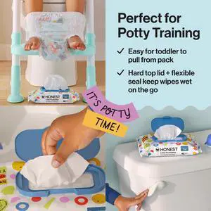 The Honest Company Little Flushables Plant-Based Wipes, 126 Count, Hypoallergenic, Safe to Flush The Honest Company Little Flushables Plant-Based Wipes, 126 Count, Hypoallergenic, Safe to Flush
