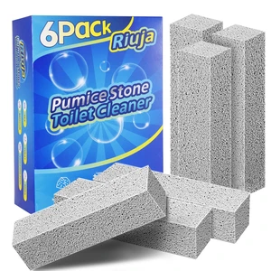 Riuja 6-Pack Pumice Stone Toilet Bowl Cleaner Riuja 6-Pack Pumice Stone Toilet Bowl Cleaner