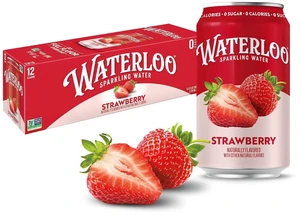 Waterloo Sparkling Water Strawberry 12Fl Oz Cans (Pack of 12) Waterloo Sparkling Water Strawberry 12Fl Oz Cans (Pack of 12)