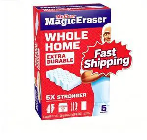 Mr. Clean Magic Eraser Sponge, Cleaner, Whole Home Extra Durable, 5ct Mr. Clean Magic Eraser Sponge, Cleaner, Whole Home Extra Durable, 5ct