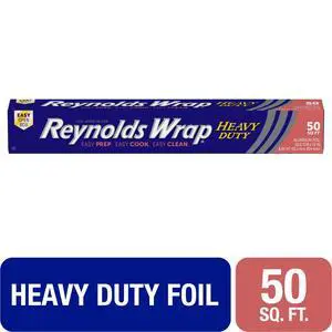 Reynolds Wrap Heavy Duty Aluminum Foil, 12 Inch Wide, 50 Sq. Ft. Reynolds Wrap Heavy Duty Aluminum Foil, 12 Inch Wide, 50 Sq. Ft.