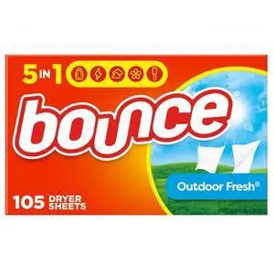 Bounce Dryer Sheets, Outdoor Fresh Scent, 105 Count Bounce Dryer Sheets, Outdoor Fresh Scent, 105 Count