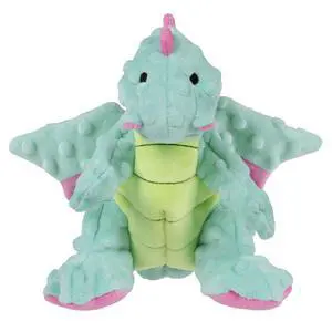 goDog Dragons Extra Soft Plush Toy for Dogs with Chew Guard Technology for Stronger & Longer Play, Soft & Durable with Built-In Squeaker, Seafoam, Medium goDog Dragons Extra Soft Plush Toy for Dogs with Chew Guard Technology for Stronger & Longer Play, Soft & Durable with Built-In Squeaker, Seafoam, Medium