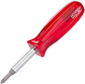 Hyper Tough 6-in-1 Acetate Screwdriver Hyper Tough 6-in-1 Acetate Screwdriver