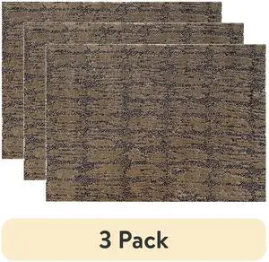 (3 pack) 18x24 Inch Remnant Carpet Mat with Non-Slip Backing in Assorted Colors (3 pack) 18x24 Inch Remnant Carpet Mat with Non-Slip Backing in Assorted Colors