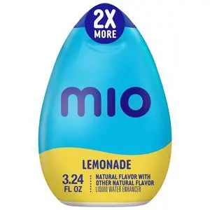 mio Lemonade Naturally Flavored with other natural flavor Liquid Water Enhancer, 3.24 fl oz Bottle mio Lemonade Naturally Flavored with other natural flavor Liquid Water Enhancer, 3.24 fl oz Bottle