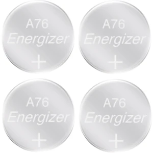 Energizer LR44/A76 Alkaline Batteries, 1.5V, Pack of 4 Energizer LR44/A76 Alkaline Batteries, 1.5V, Pack of 4