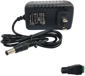 12V DC Power Supply 2A 24W AC/DC Adapter, 100-240 50/60Hz | 12 Volts 2Amp Adapter Transformer, DC 12V Power Adapter Cord5.5mm x 2.5mm Barrel Plug 12V DC Power Supply 2A 24W AC/DC Adapter, 100-240 50/60Hz | 12 Volts 2Amp Adapter Transformer, DC 12V Power Adapter Cord5.5mm x 2.5mm Barrel Plug