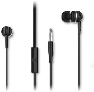 Motorola Wired Earbuds with Microphone - Earbuds 105 Corded in-Ear Headphones, Control Button for Calls/Music, Comfortable Lightweight Easy-Grip Ear Buds, Clear Bass Sound, Noise Isolation - Black Motorola Wired Earbuds with Microphone - Earbuds 105 Corded in-Ear Headphones, Control Button for Calls/Music, Comfortable Lightweight Easy-Grip Ear Buds, Clear Bass Sound, Noise Isolation - Black