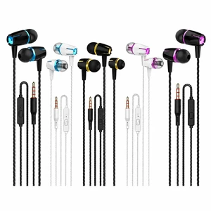 Kamon 5 Pack Earbuds Headphones with Remote & Mic, Earphones Wired Stereo in-Ear Bass for iPhone, Android, Smartphones, iPod, iPad, MP3, Fits All 3.5mm Interface (K1) Kamon 5 Pack Earbuds Headphones with Remote & Mic, Earphones Wired Stereo in-Ear Bass for iPhone, Android, Smartphones, iPod, iPad, MP3, Fits All 3.5mm Interface (K1)
